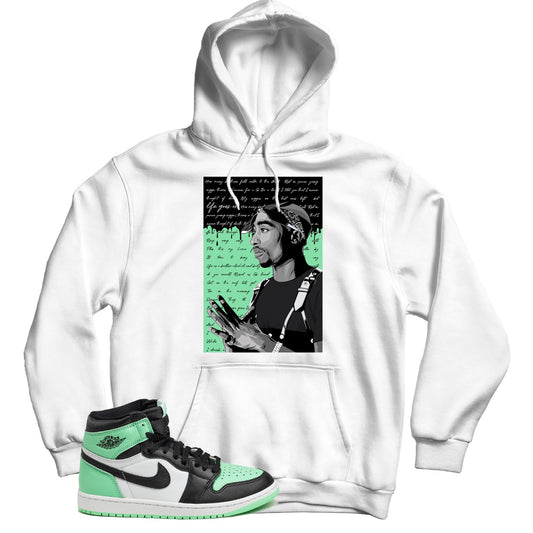 Jordan 1 Green Glow hoodie