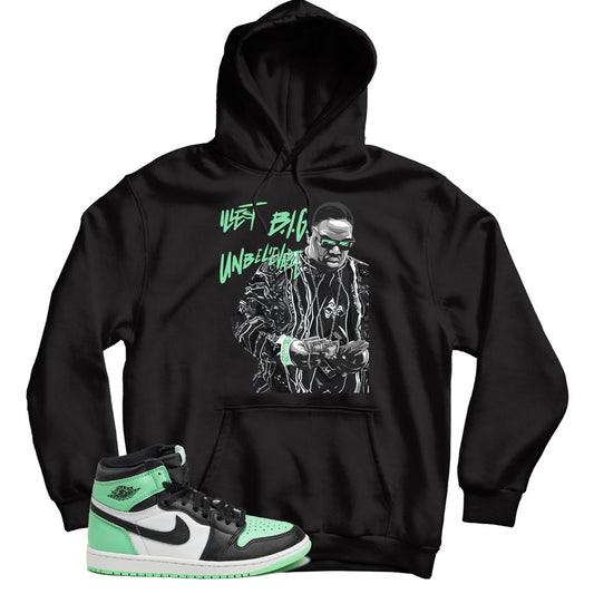 Jordan 1 Green Glow hoodie