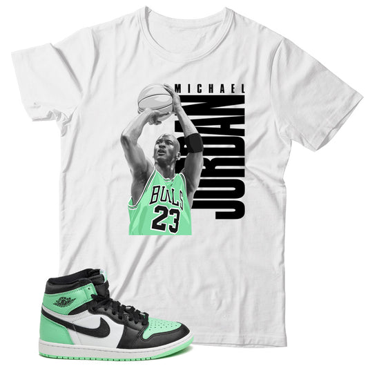 Jordan 1 Green Glow shirt