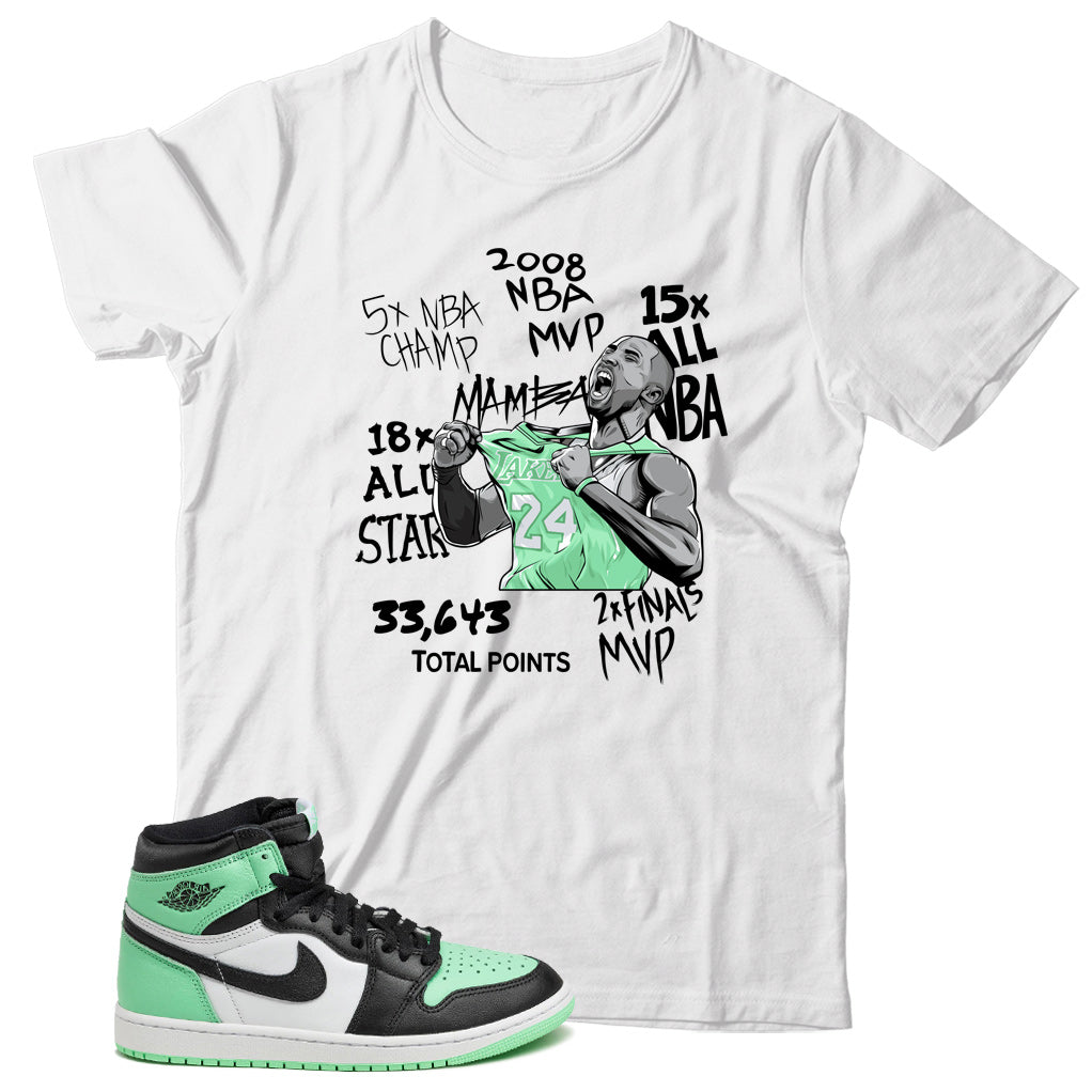 Jordan 1 Green Glow shirt