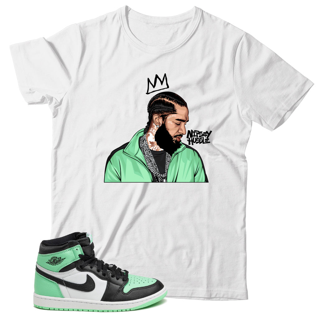 Jordan 1 Green Glow shirt