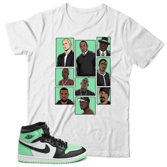 Jordan 1 Green Glow shirt