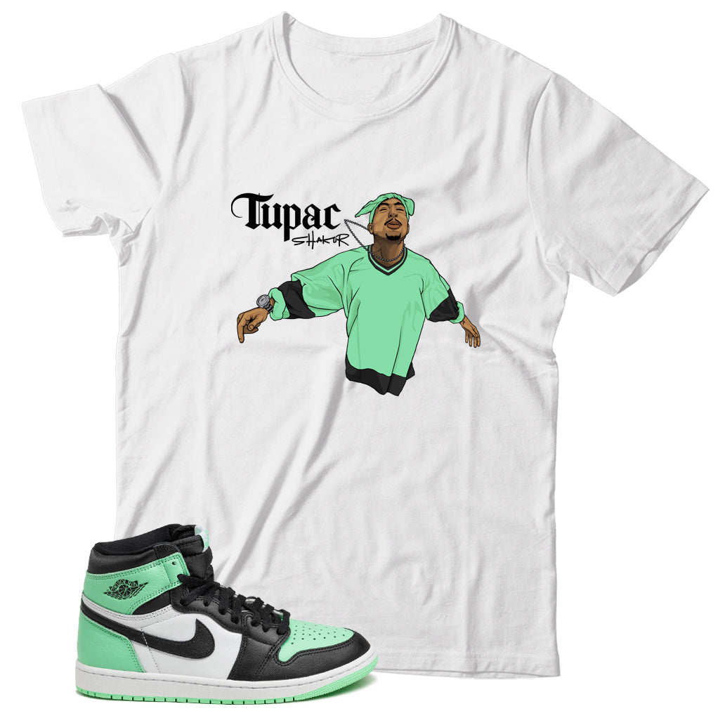 Jordan 1 Green Glow shirt