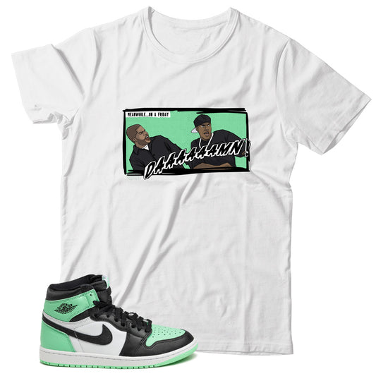 Jordan 1 Green Glow shirt