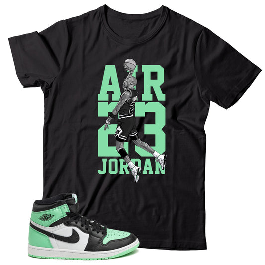 Jordan 1 Green Glow shirt