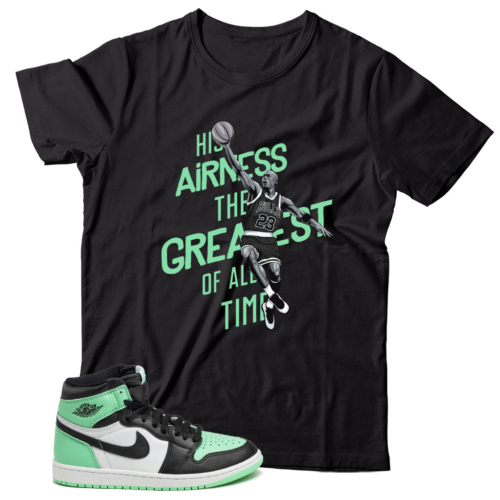 Jordan 1 Green Glow shirt