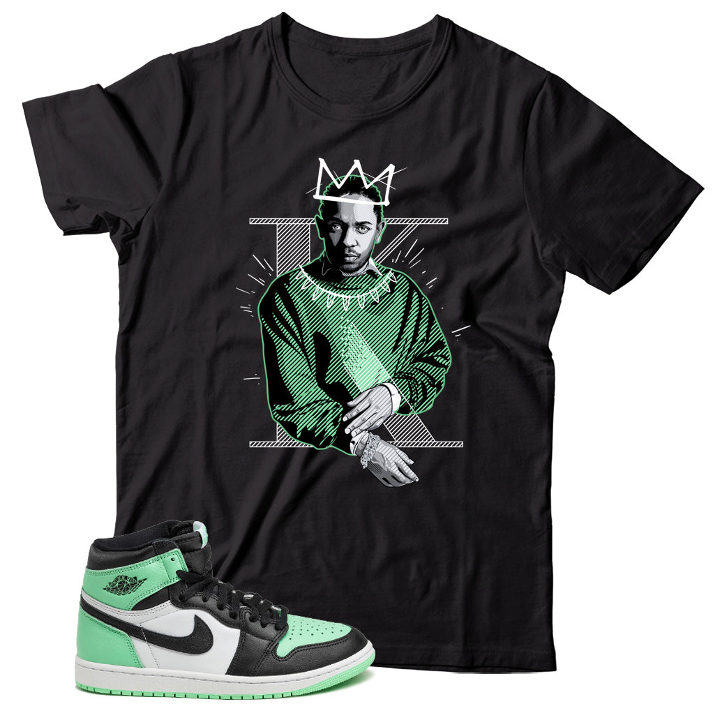 Jordan 1 Green Glow shirt