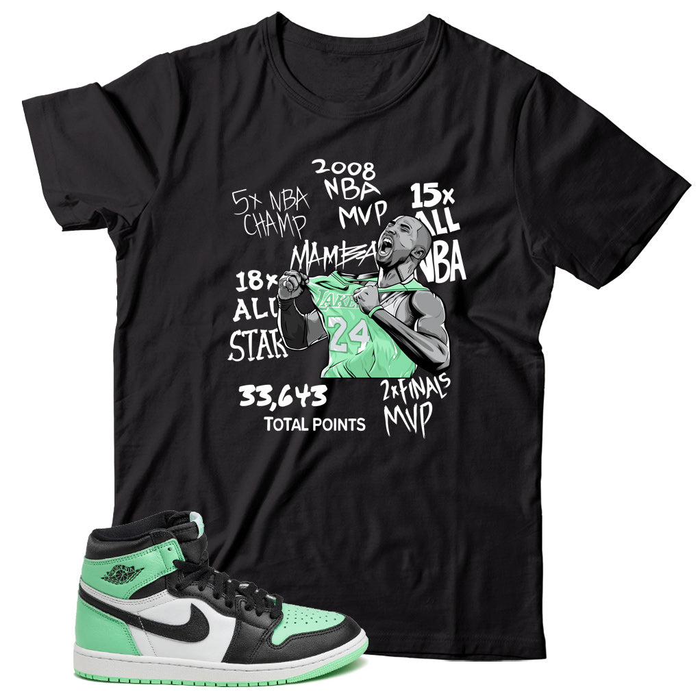 Jordan 1 Green Glow shirt