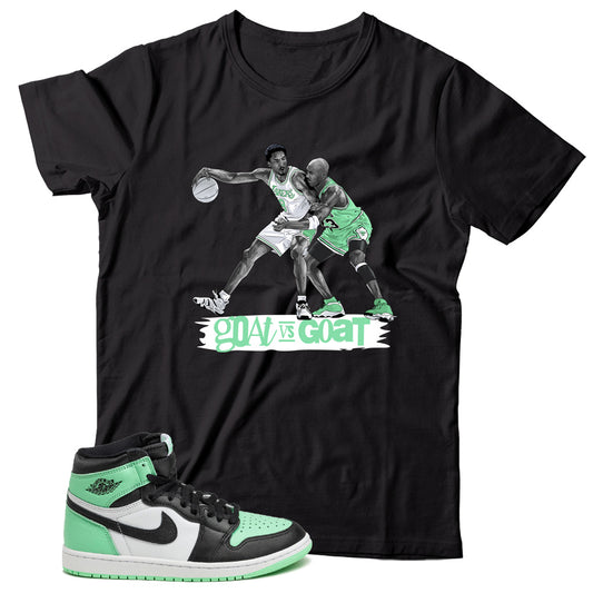 Jordan 1 Green Glow shirt