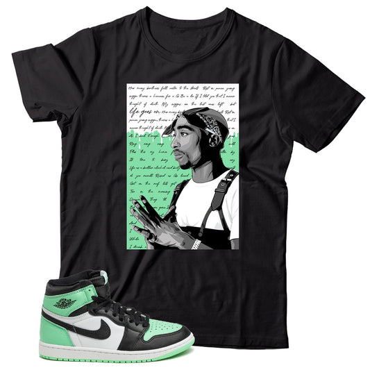 Jordan 1 Green Glow shirt