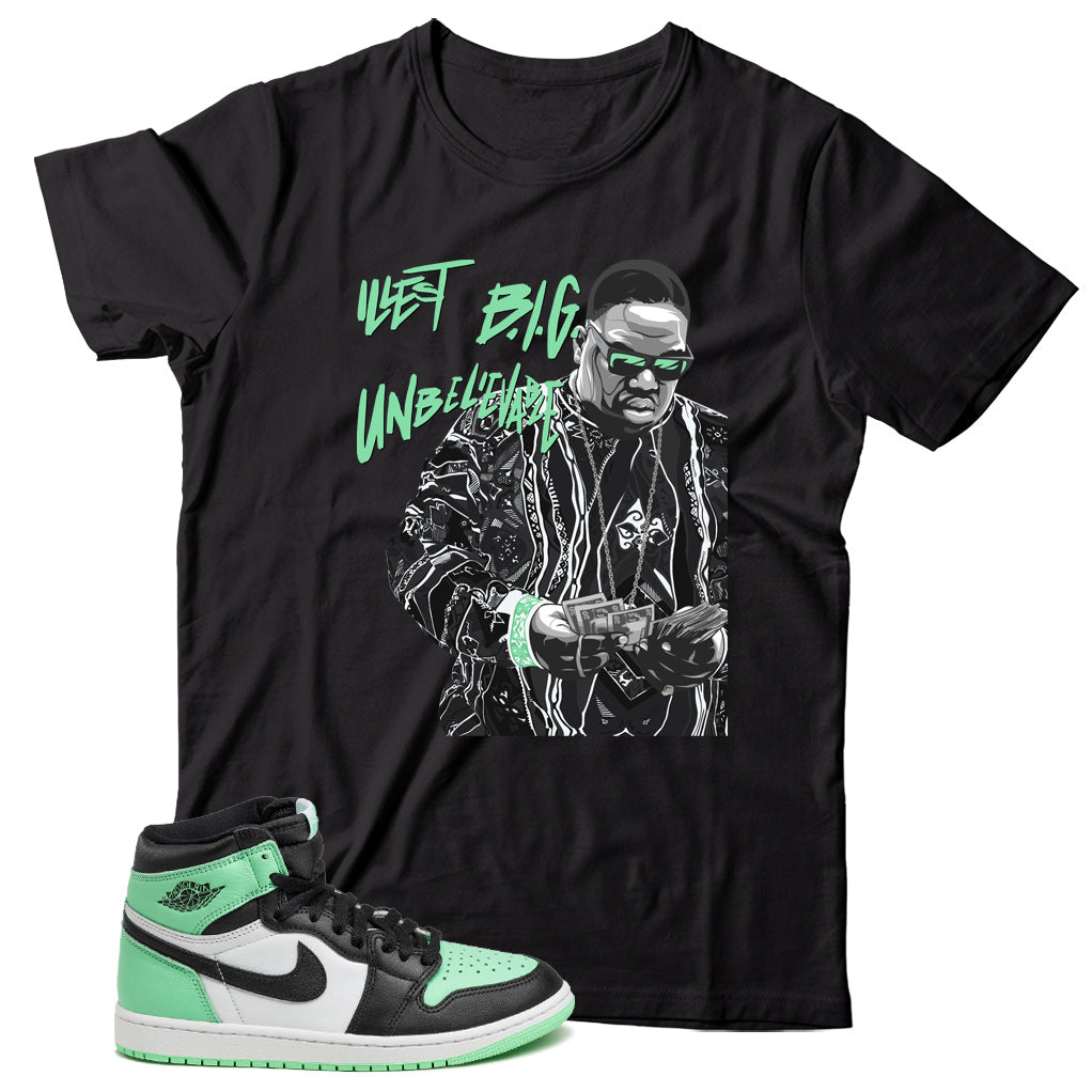 Jordan 1 Green Glow shirt