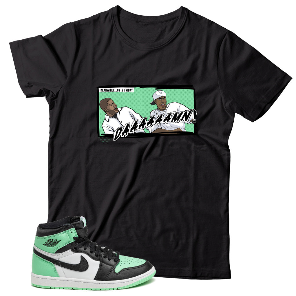 Jordan 1 Green Glow shirt