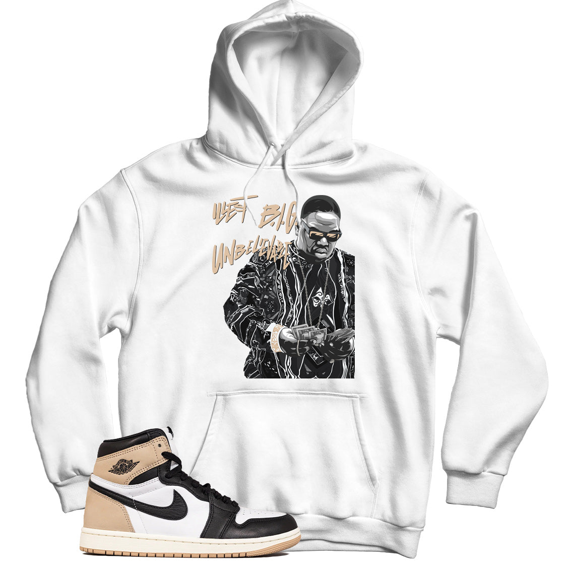 Jordan 1 Latte hoodie