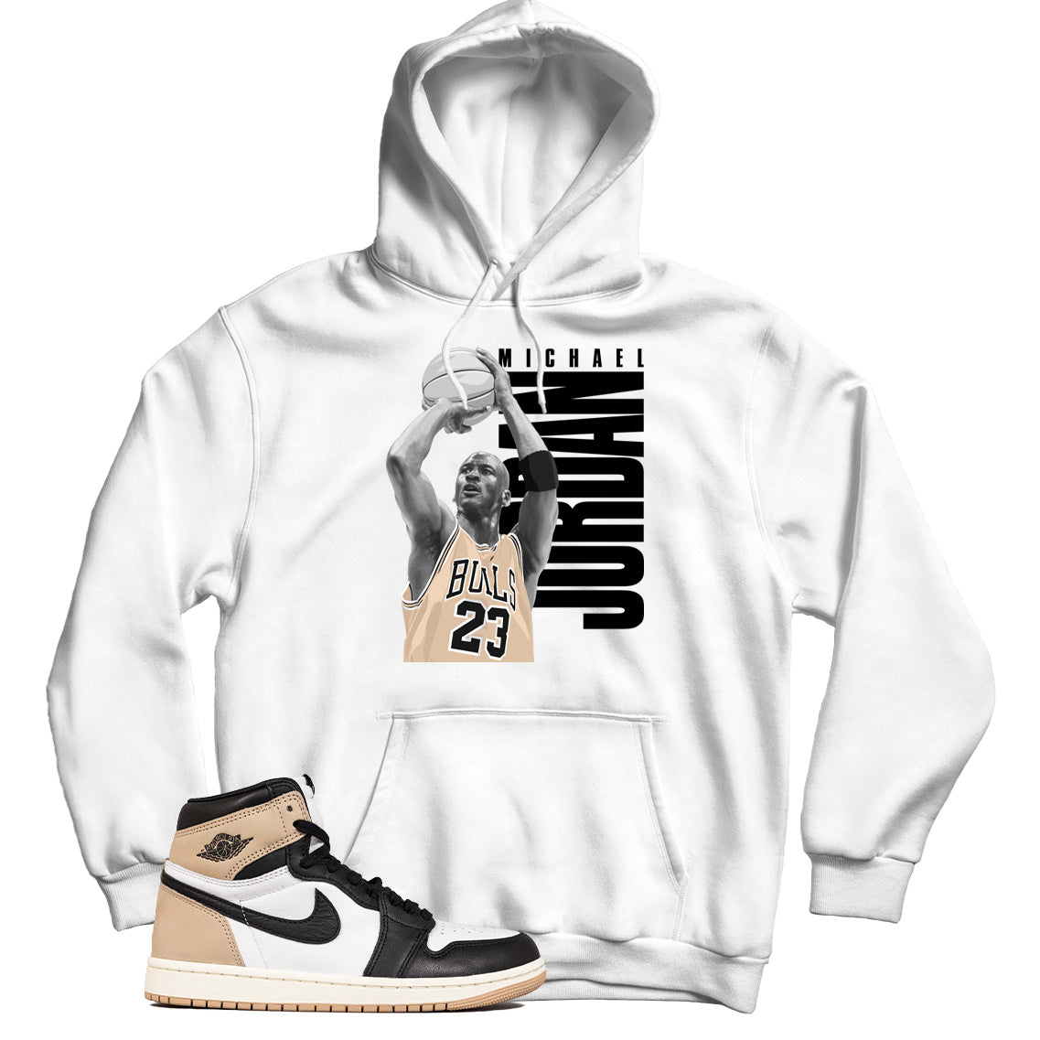 Jordan 1 Latte hoodie