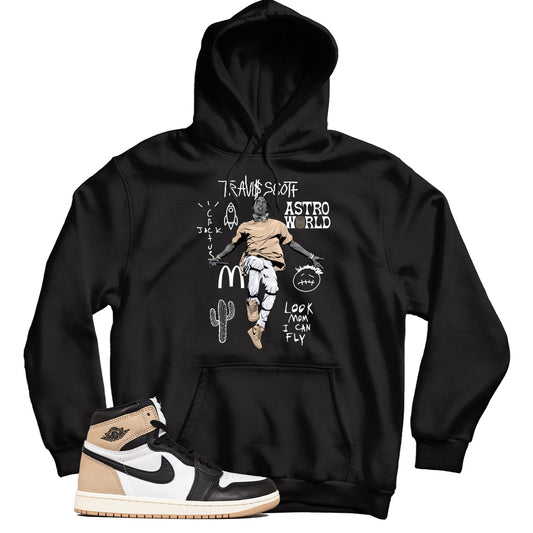 Hoodie Match Jordan 1 Latte