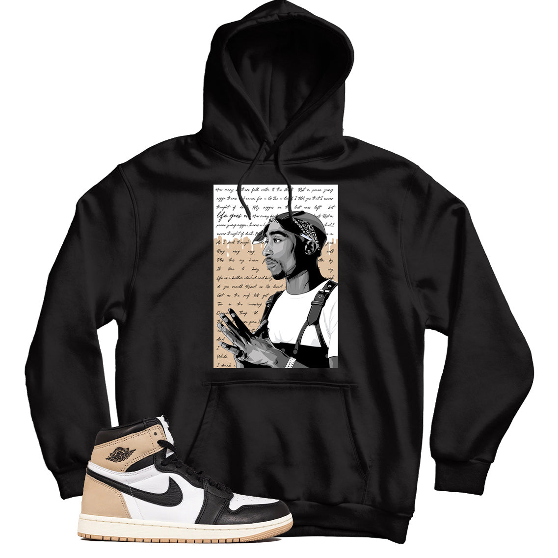 Jordan 1 Latte hoodie