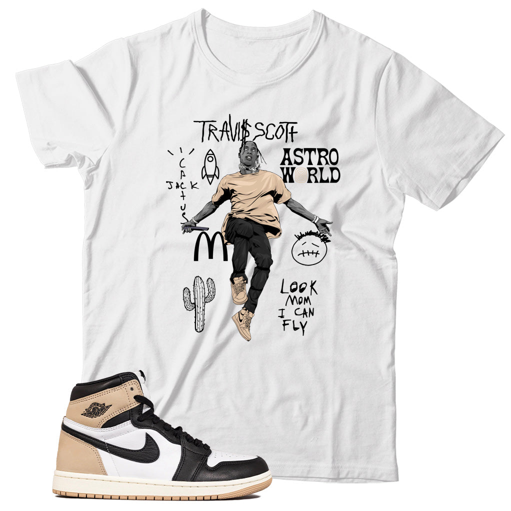 Jordan 1 Latte shirt