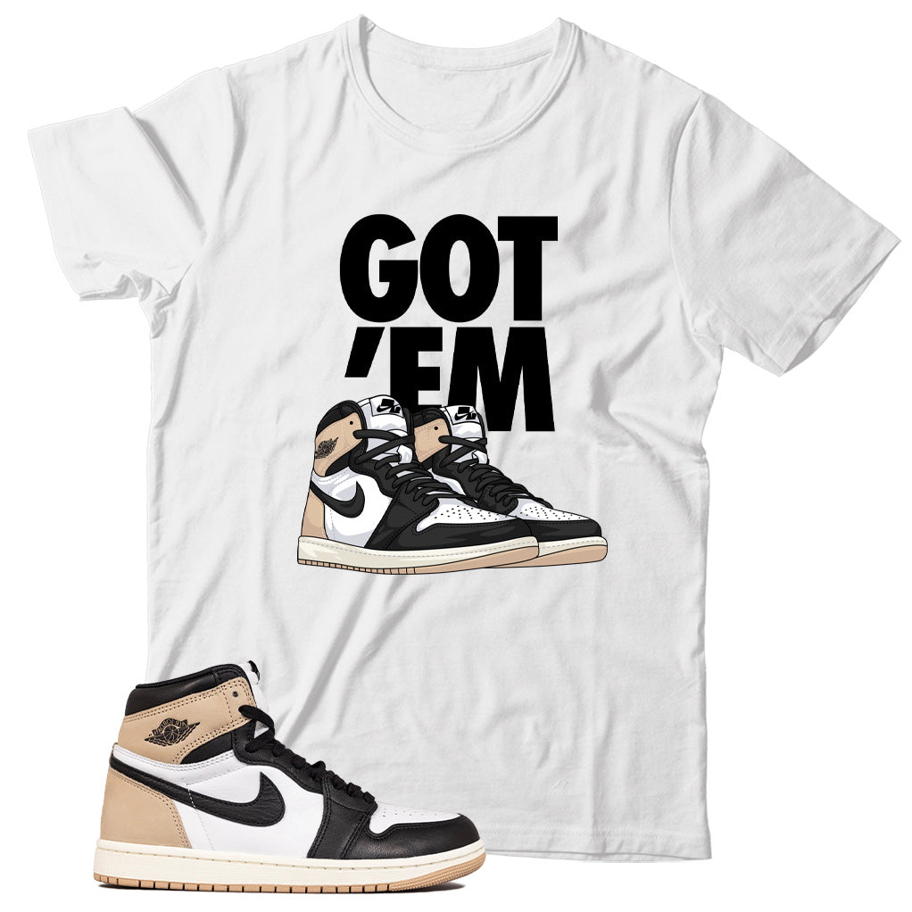 Jordan 1 Latte shirt