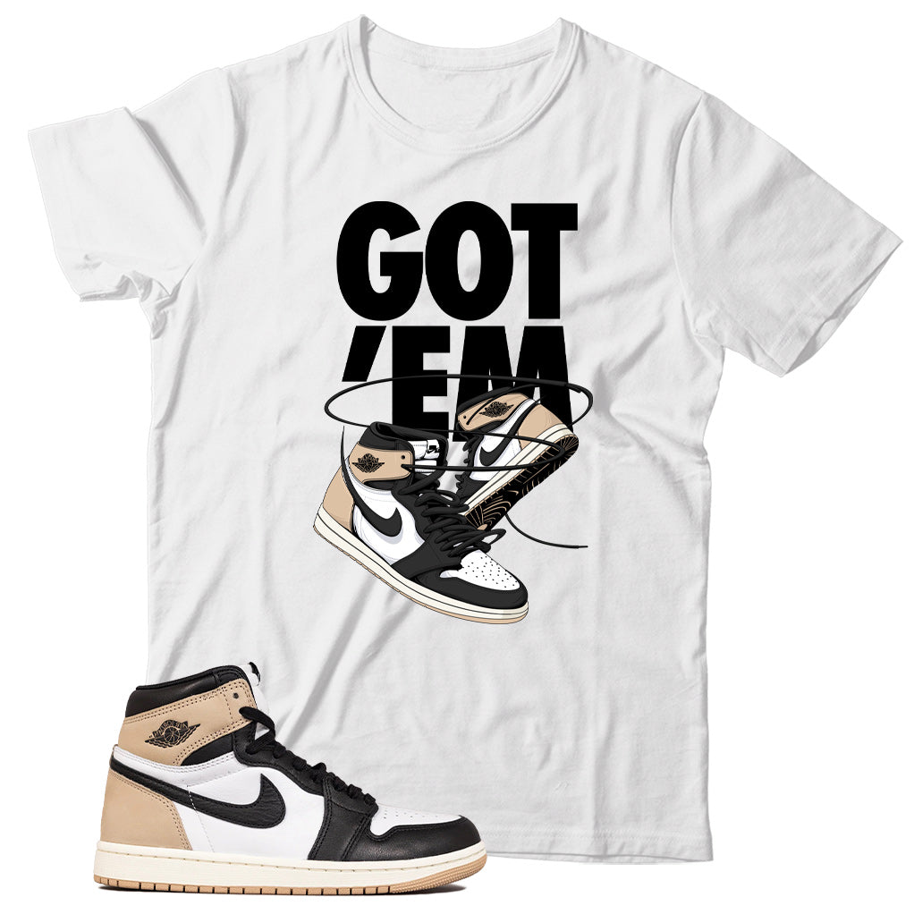 Jordan 1 Latte shirt