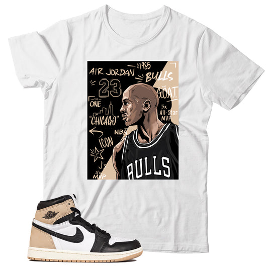 Jordan 1 Latte shirt