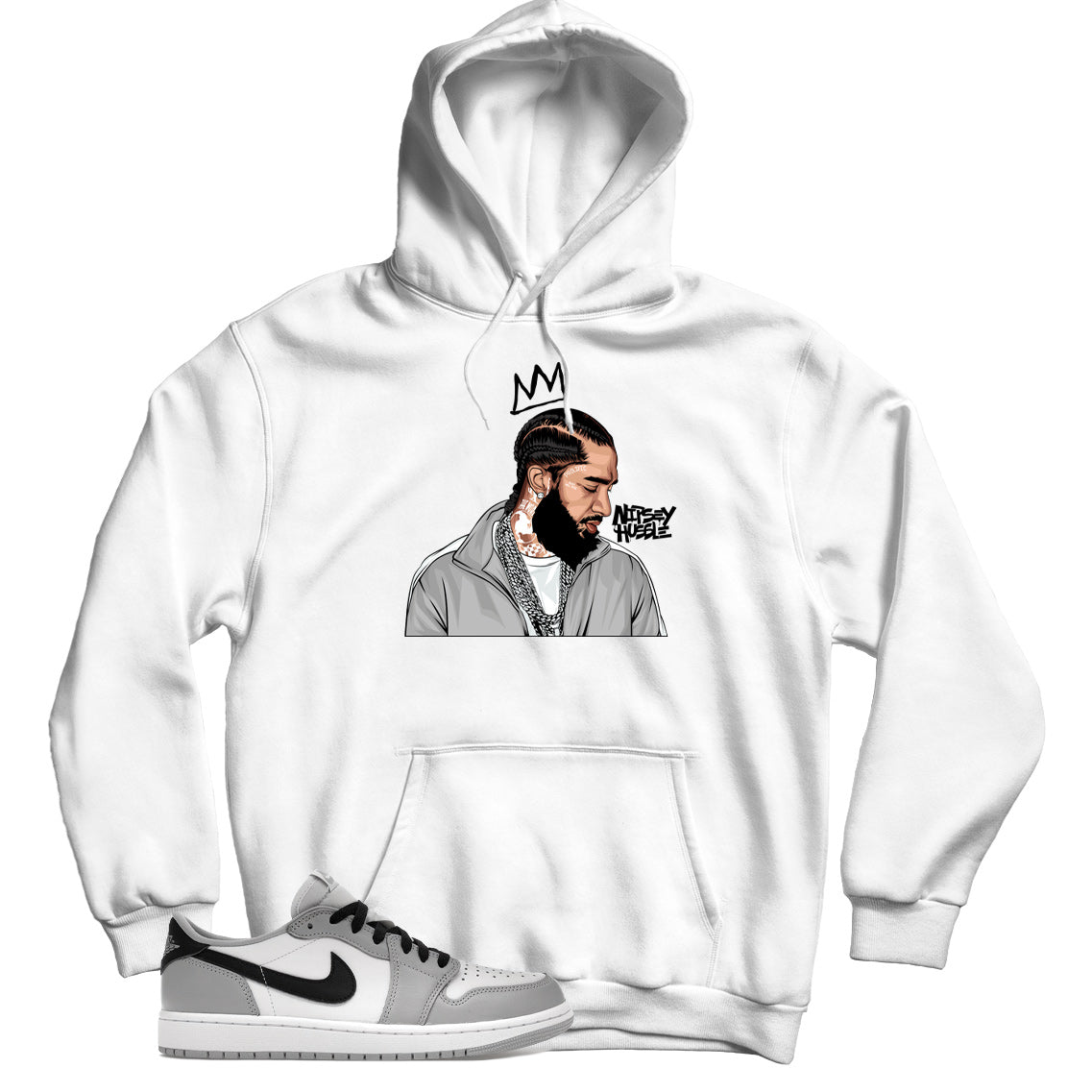 Jordan 1 Low Barons hoodie