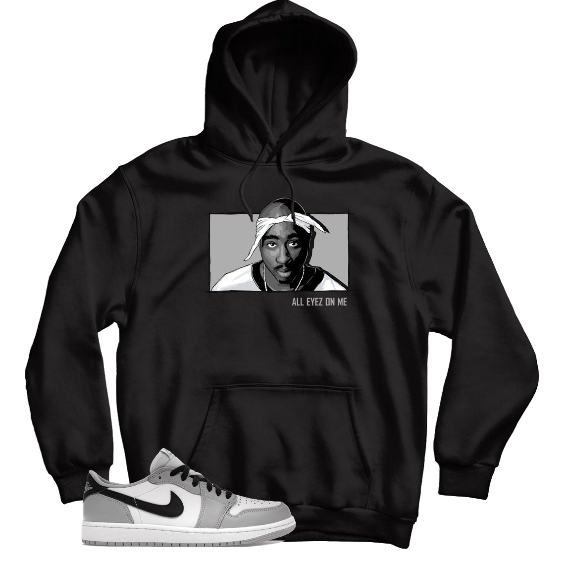 Jordan 1 Low Barons hoodie