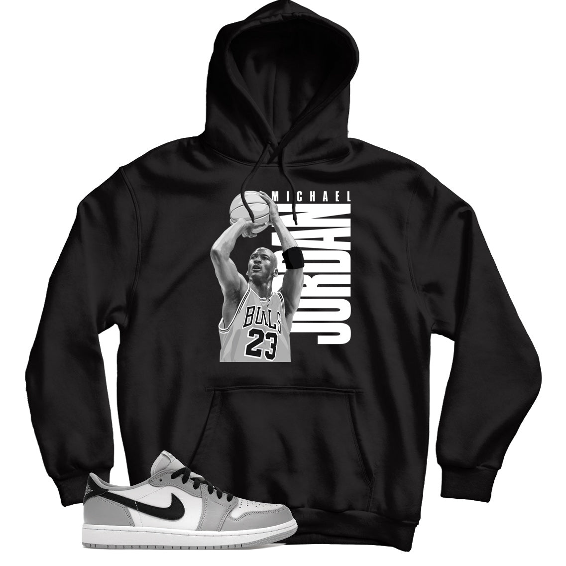 Jordan 1 Low Barons hoodie