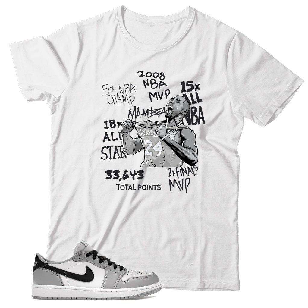 Jordan 1 Low Barons shirt