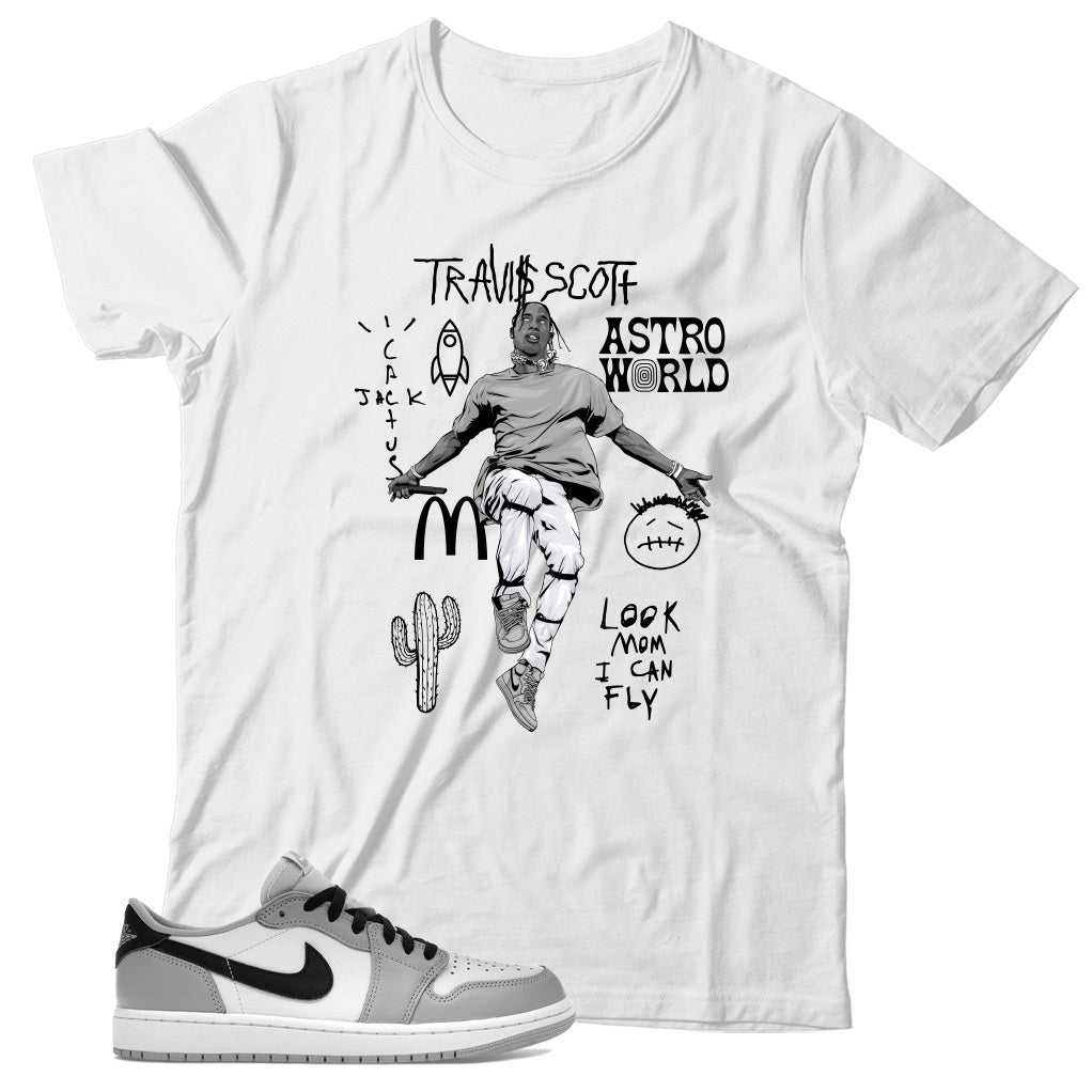 Shirt Match Jordan 1 Low Barons