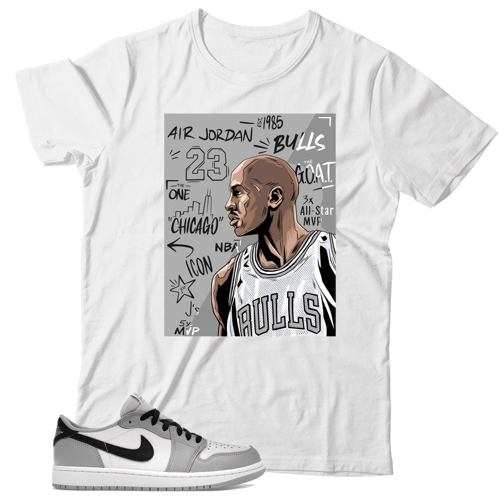 Jordan 1 Low Barons shirt