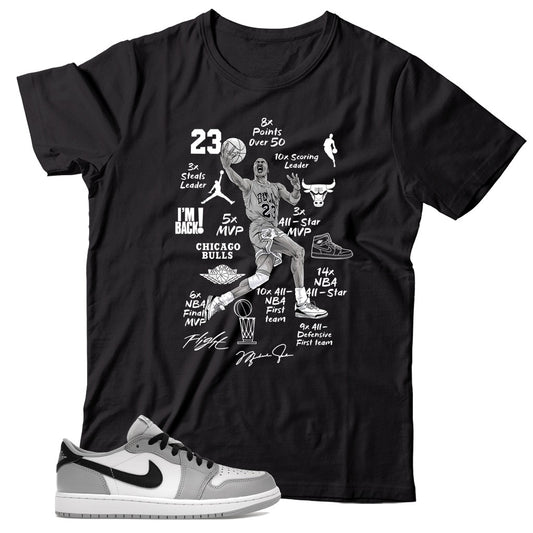 Jordan 1 Low Barons shirt