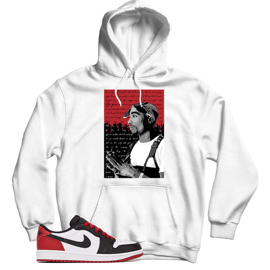 Jordan 1 Low Black Toe hoodie