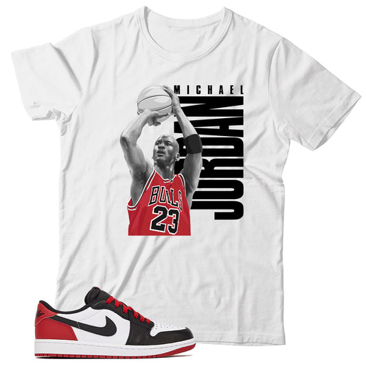Jordan 1 Black Toe shirt