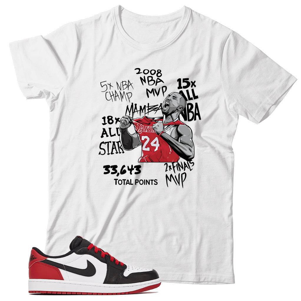 Jordan 1 Black Toe shirt