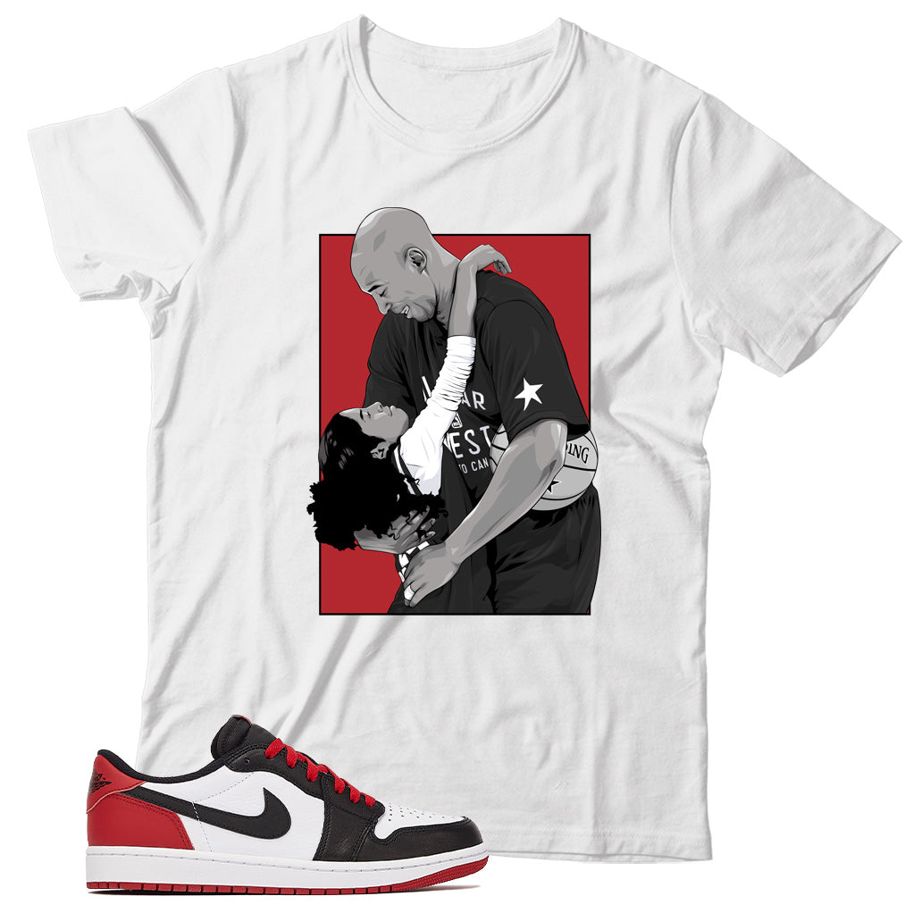 Jordan 1 Black Toe shirt