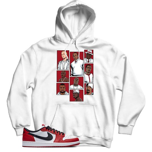 Jordan 1 Low Chicago hoodie