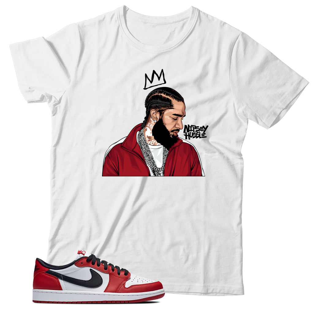 Jordan 1 Low Chicago shirt