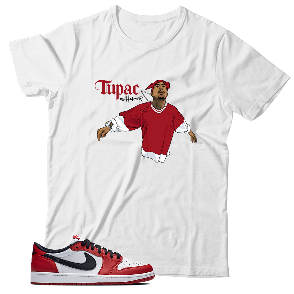 Jordan 1 Low Chicago shirt