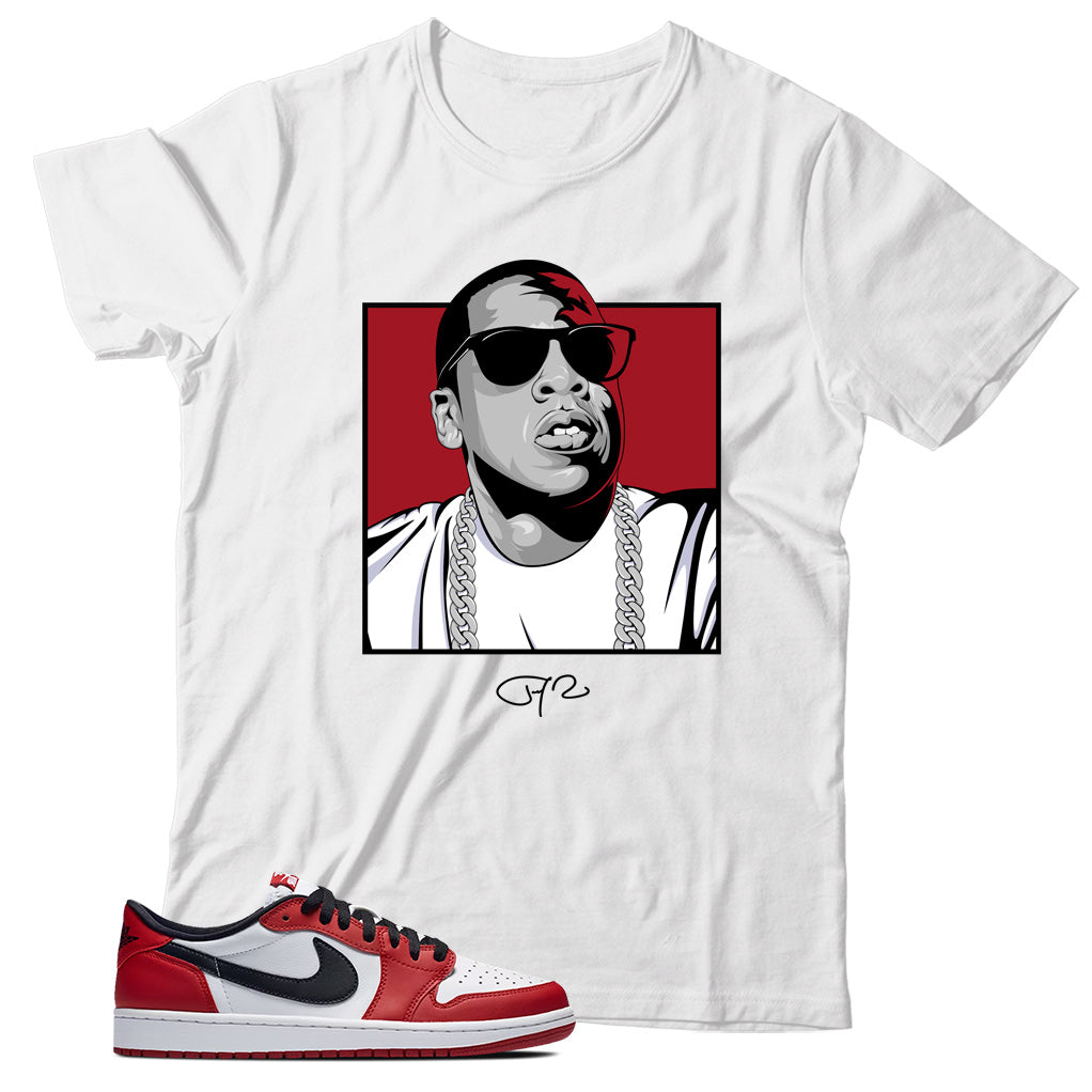 Jordan 1 Low Chicago shirt