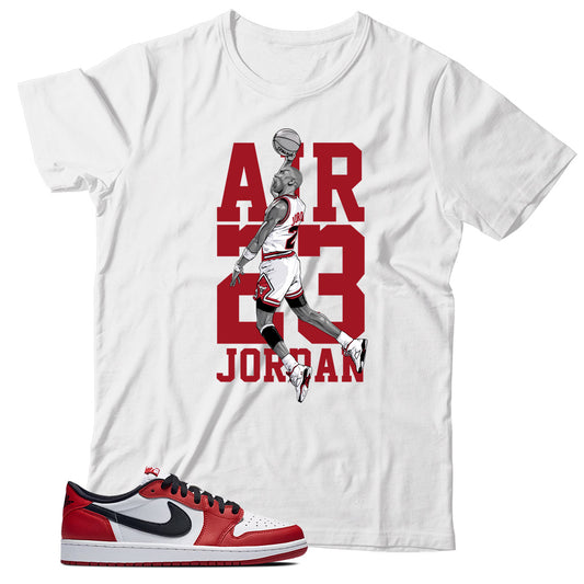 Jordan 1 Low Chicago shirt