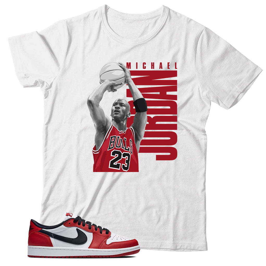 Jordan 1 Low Chicago shirt