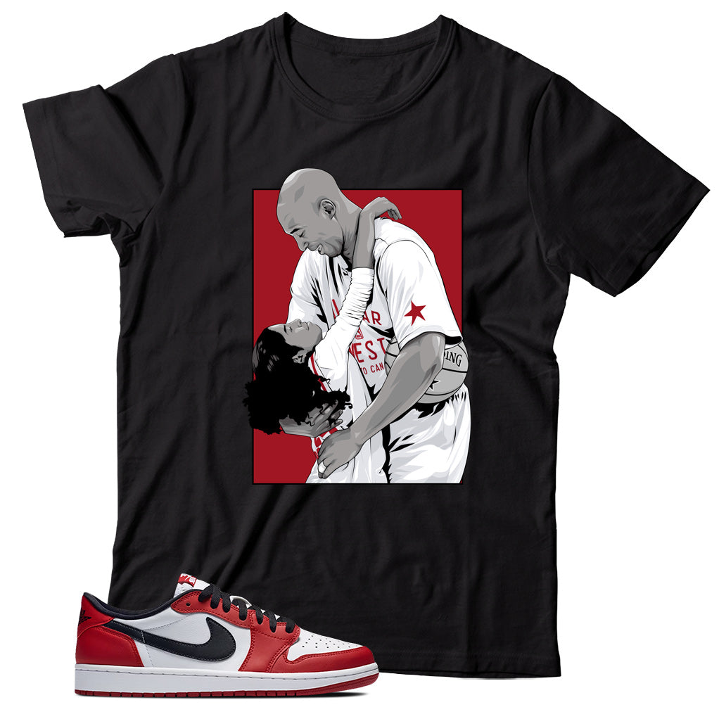 Jordan 1 Low Chicago shirt