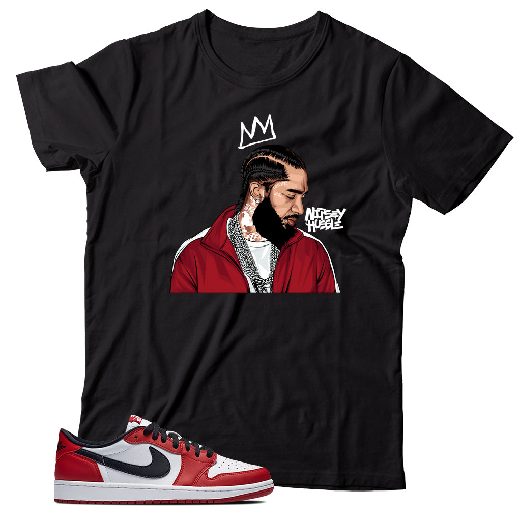 Jordan 1 Low Chicago shirt