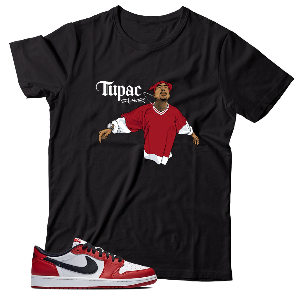 Jordan 1 Low Chicago shirt