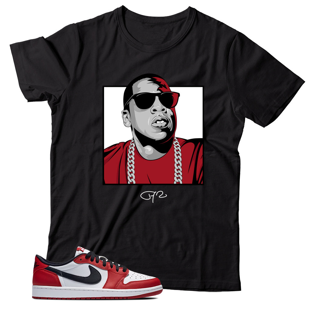 Jordan 1 Low Chicago shirt