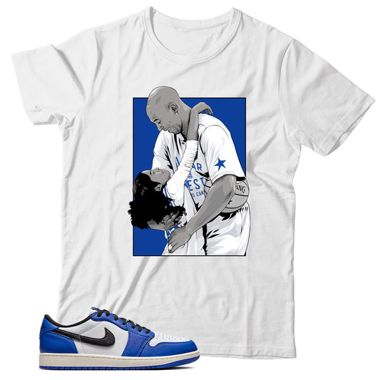 Jordan 1 Low Game Royal shirt