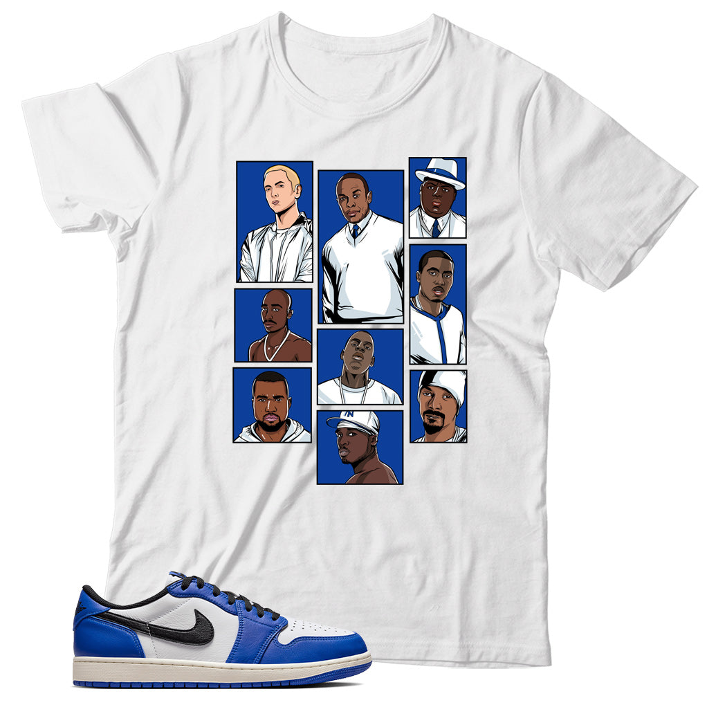 Jordan 1 Low Game Royal shirt