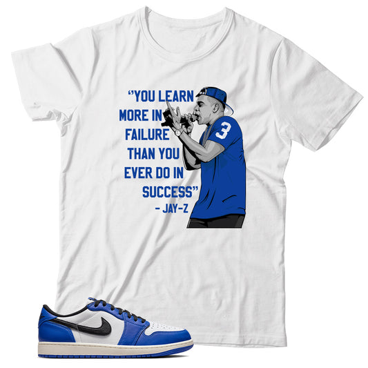 Shirt Match Jordan 1 Low Game Royal