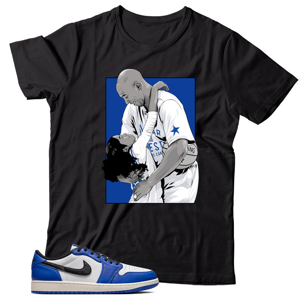 Jordan 1 Low Game Royal shirt