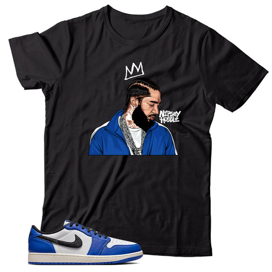 Jordan 1 Low Game Royal shirt